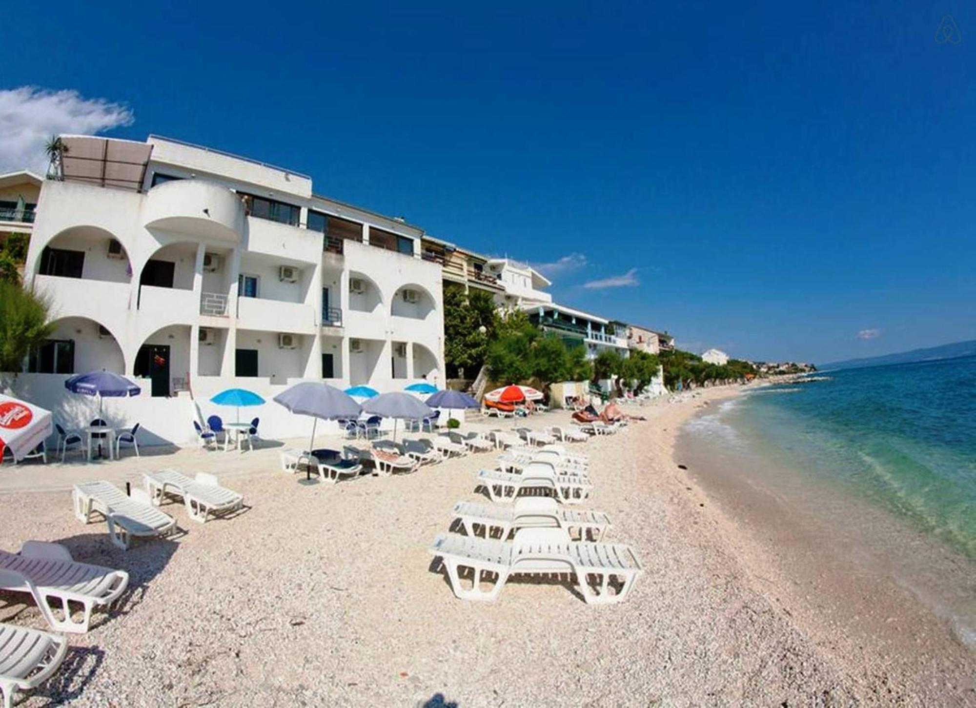 Villa Tamaris On The Beach Podstrana Exterior photo